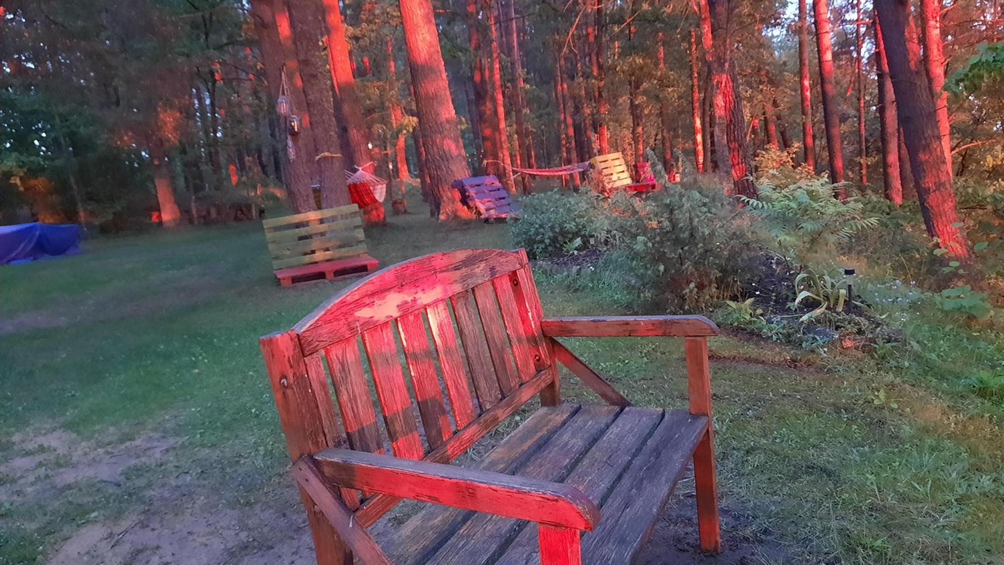 Kempings Ezerpriedes Burtnieki  Екстериор снимка